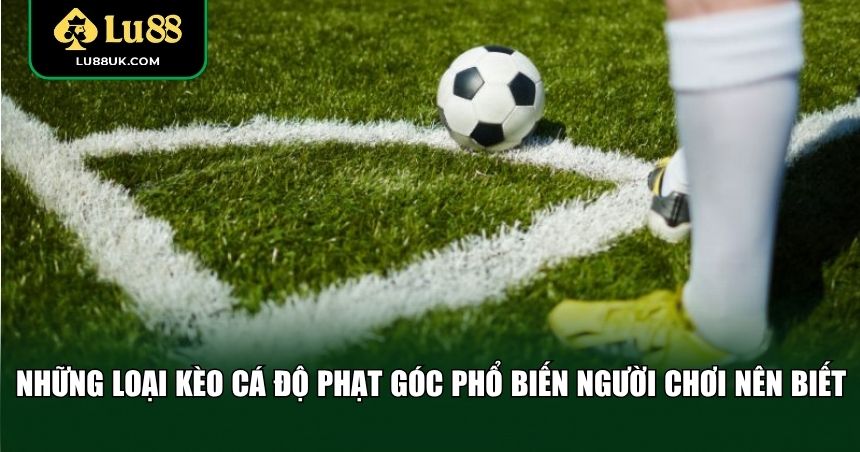 Những loại kèo cá độ phạt góc phổ biến người chơi nên biết