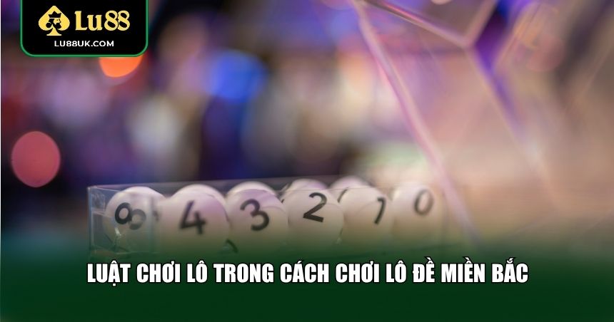 Luật chơi lô trong cách chơi lô đề miền Bắc