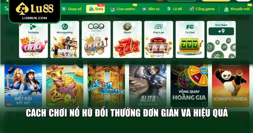 Cách chơi nổ hũ đổi thưởng sao cho đúng và dễ trúng