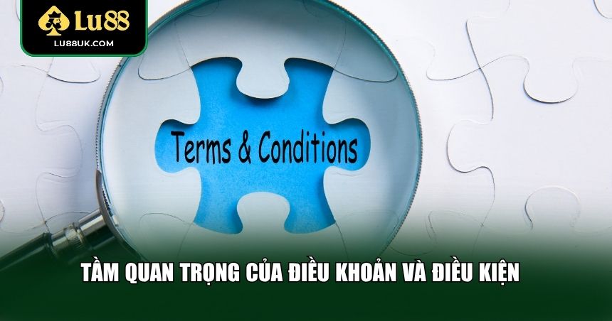Tầm quan trọng của điều khoản và điều kiện
